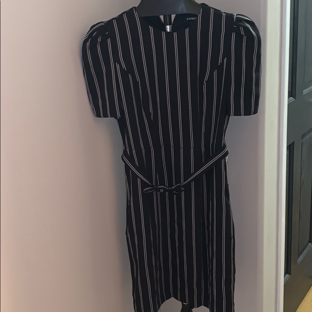 Express striped dress